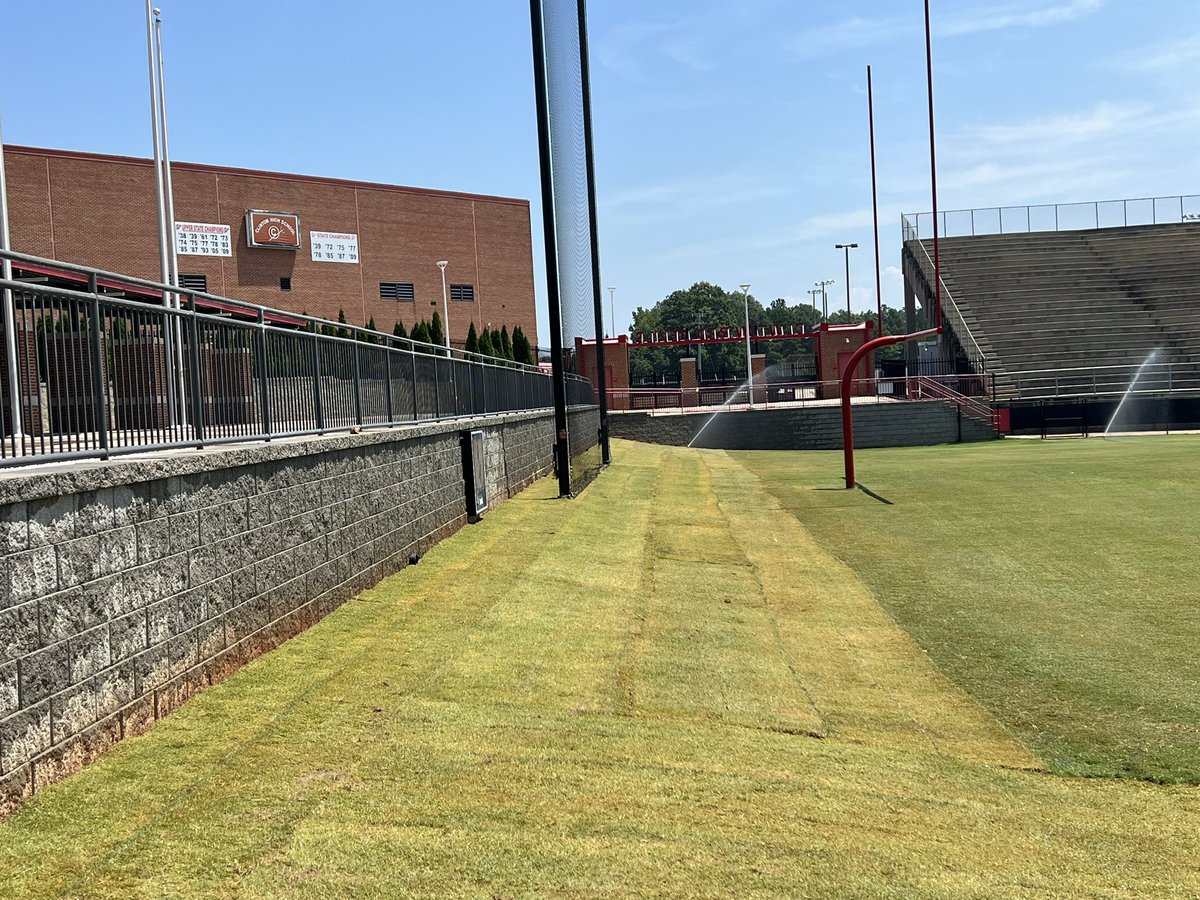 Modern Turf Sports Turf Services (@modernturfsport) on Twitter photo Quick stop for our guys at <a href="/clinton_devil/">Clinton Red Devil Football</a> to help Edcon construction out on some renovations before the season starts. Good luck this season to <a href="/CoreyFountain6/">Corey Fountain</a> and the team. #weworkyouplay Quick stop for our guys at <a href="/clinton_devil/">Clinton Red Devil Football</a> to help Edcon construction out on some renovations before the season starts. Good luck this season to <a href="/CoreyFountain6/">Corey Fountain</a> and the team. #weworkyouplay