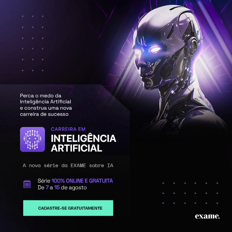 exame's tweet photo. Serão criadas inúmeras oportunidades para quem souber implementar e administrar tecnologias de Inteligência Artificial

Você pode descobrir mais sobre a profissão Especialista em Inteligência Artificial e como se capacitar para se tornar um(a) na nova série gratuita da EXAME.