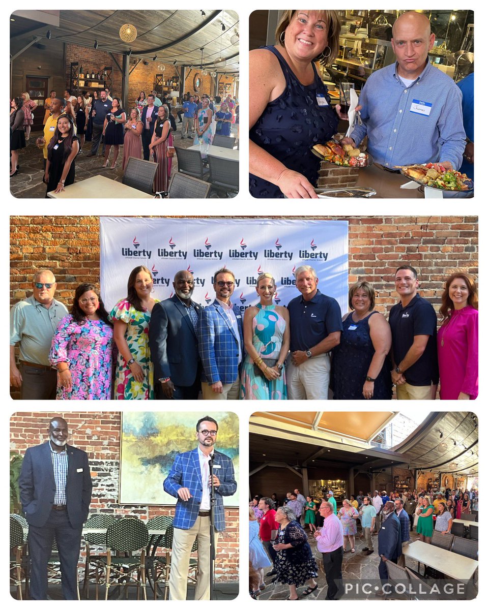 Liberty_STEAM's tweet image. Every year during the first week back for staff, our Board of Directors host a special event after hours for staff as a way to say “thank you” for all of their “heart work” in #MakeTheImpossiblePossible. The 3rd Annual Chairman’s Dinner was so much fun. @SCPCSD leaders joined in!