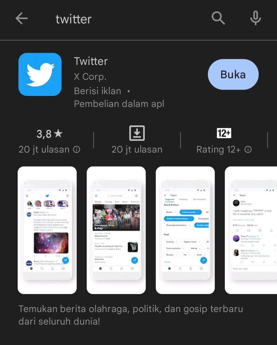 Baru update twitter versi terbaru kok ganti logo X yakk.. sejak kapan sih? Baru tauu 😑