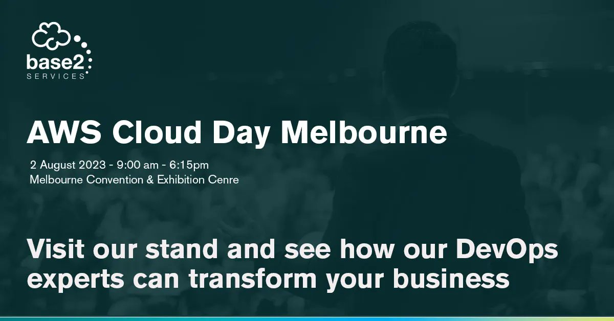 We are proudly sponsoring AWS Cloud Day Melbourne - 2nd August 2023. Join business &amp; tech leaders as they discuss how AWS can accelerate innovation &amp; uncover new opportunities, and stop by our stand to talk to a DevOps expert.

Register today 👉  bit.ly/44IGIE9