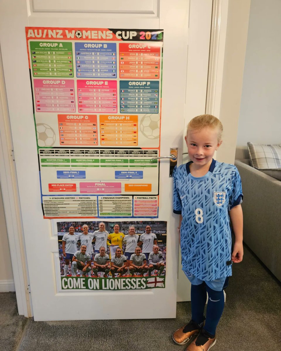 Catheri64382133's tweet photo. All ready to head to the future Lionesses day someone is super excited and had to wear her @StanwayGeorgia kit. @marksandspencer @BeaconofLight
#followtheflower https://t.co/MZYTDt1MfS