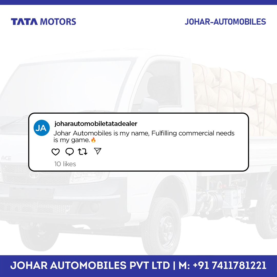 johartatamotors's tweet photo. From powerful rides to unbeatable deals, we've got it all! Unleash your business potential with our top-notch fleet and expert services.
गाड़ी बुक करने के लिए तुरंत संपर्क कीजिए जौहर ऑटोमोबाइल्स - : 📞 +918586977535
.
#joharautomobile #minituck #trucks #tatadealer #roadwarriors https://t.co/RHUWKHNvgT