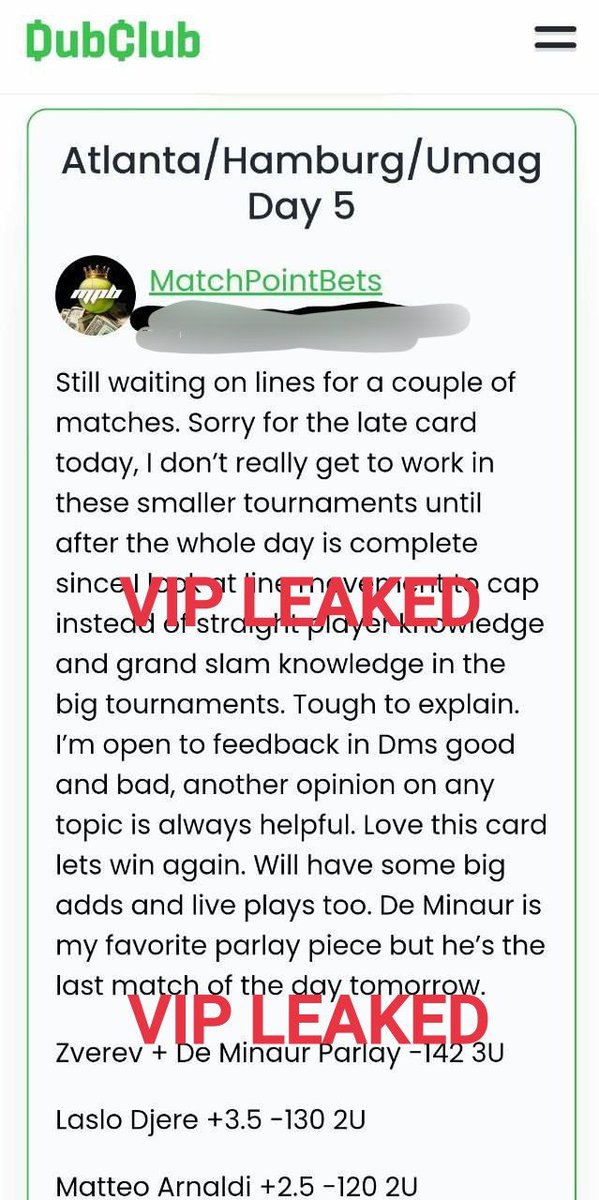 ItsCappersPicks's tweet image. #Matchpointbets