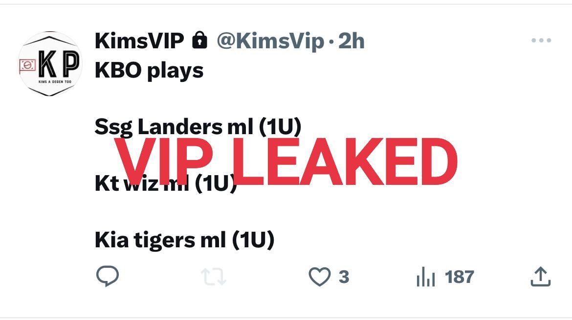 ItsCappersPicks's tweet image. #KimsPicks