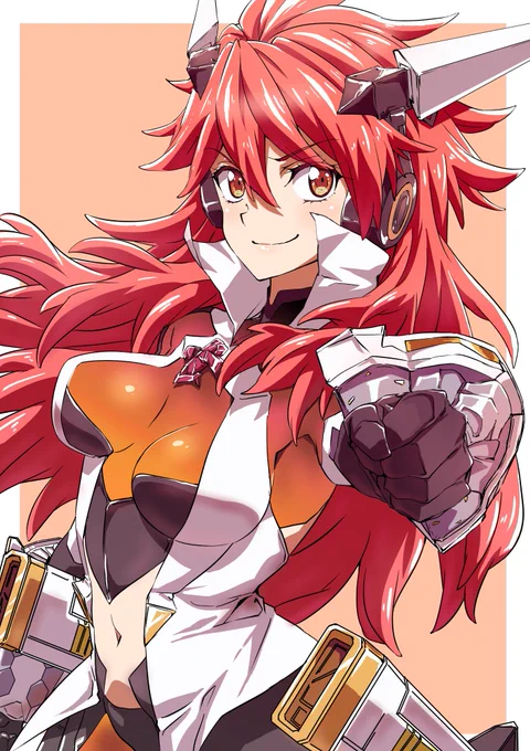 #シンフォギア #symphogear    #天羽奏生誕祭2023誕生日絵です。アームドギアパーツひさびさに描くかも。形はなんとなく変えてます 