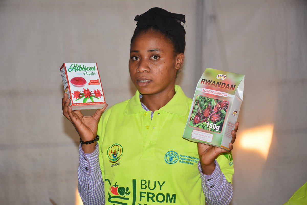 ryaf_agribiz's tweet photo. Work Roselyne Ltd ni kampani yongerera agaciro igihingwa cya Roselle Hibiscus ikoramo ibicuruzwa bitandukanye harimo amajyane,ifu ..(Hibiscus Powder,Hibiscus tea bags )
Tel: 0784252150
#RwandaAgriShow2023 #BuyfromYouth https://t.co/lGcPayUtSX