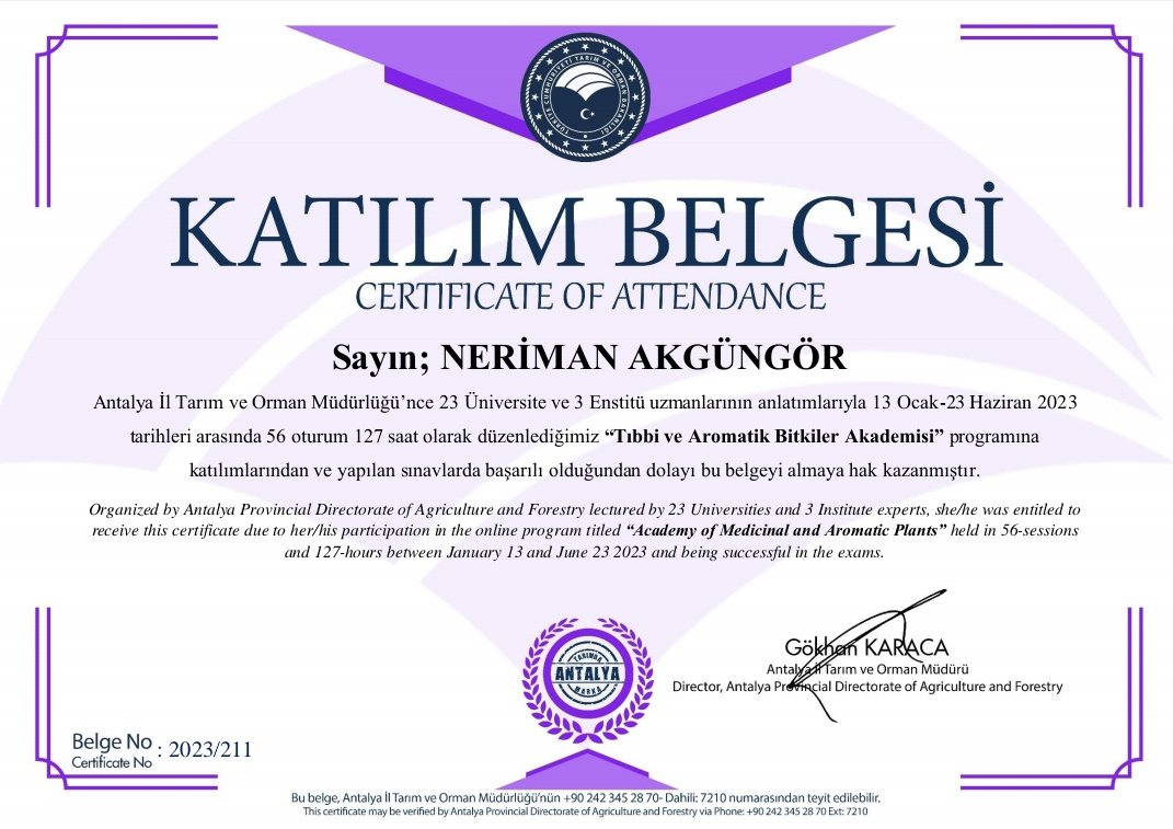 #Belgemgeldi çok güzel bir eğitimdi teşekkürler emekleriniz için💐😍 <a href="/antalyailtarim/">Antalya İl Tarım ve Orman Müdürlüğü</a>  <a href="/ibrahim_irmak/">İbrahim Irmak</a>  <a href="/ELFAKKAYA6/">KAMU MÜHENDİSİ ELİF AKKAYA</a>  <a href="/Chaladcl/">Chala.dcl</a>
