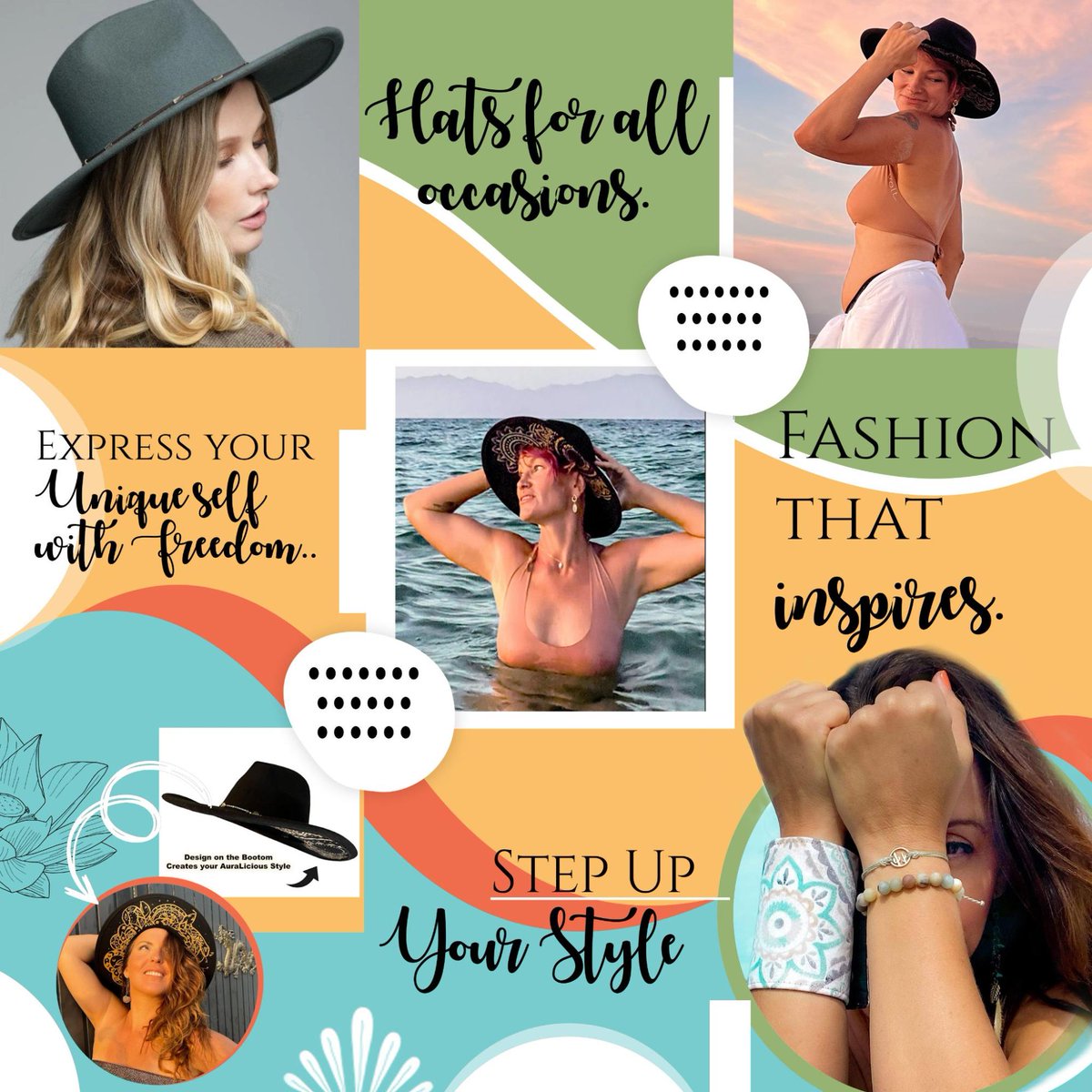 Are you looking for a fashionable hat that will complement your outfit? Check out the exquisite collections of Auralicious Fedora Hats from SoFree Creations. 👒🌟

Visit our website sofreecreations.com/collections/au… 

#hatlovers #headwearfashion #handmadehats #sofreecreations