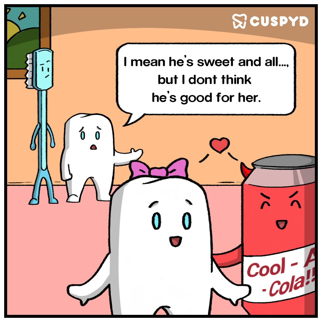 cuspyd_dental's tweet photo. #Carbonated #drinks, refined sugars and processed foods may taste #sweet, but they're sour on the #teeth." Make friends with #fruits, #vegetables and whole foods to maintain #oral hygiene and a bright #Smile .
#cuspyd #toothtalksbycuspyd #oralhealth #dental #bhfyp #TrendingNow https://t.co/Jb12HfIzIX