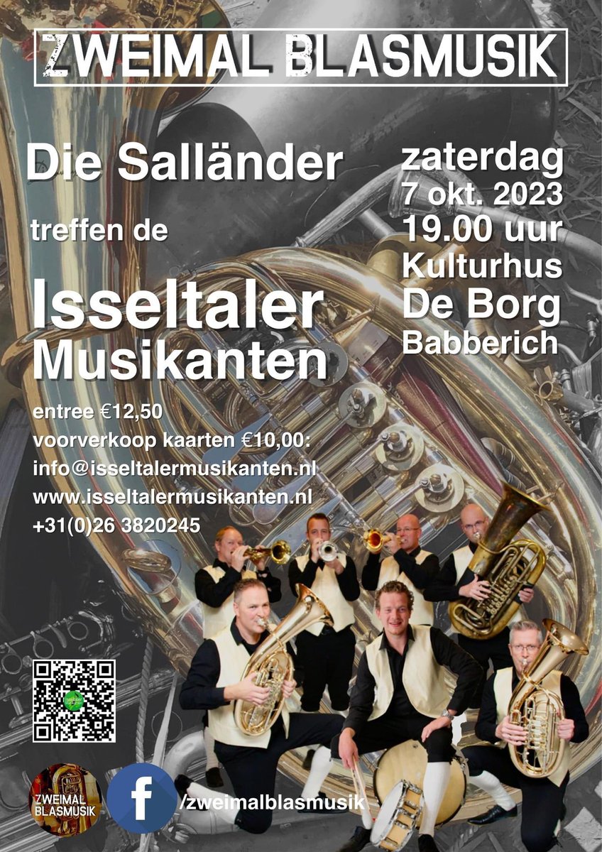 Lekker feestje in Babberich!
Info: isseltalermusikanten.nl