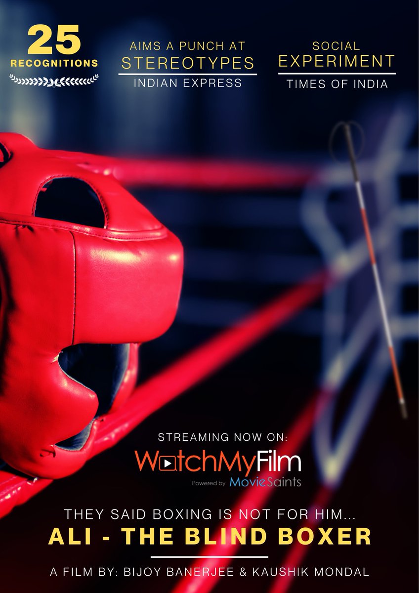 Have you watched this film *ALI - the Blind Boxer*? Streaming now: watchmyfilm.com/movie/ali-the-…

#alitheblindboxer #socialjustice
