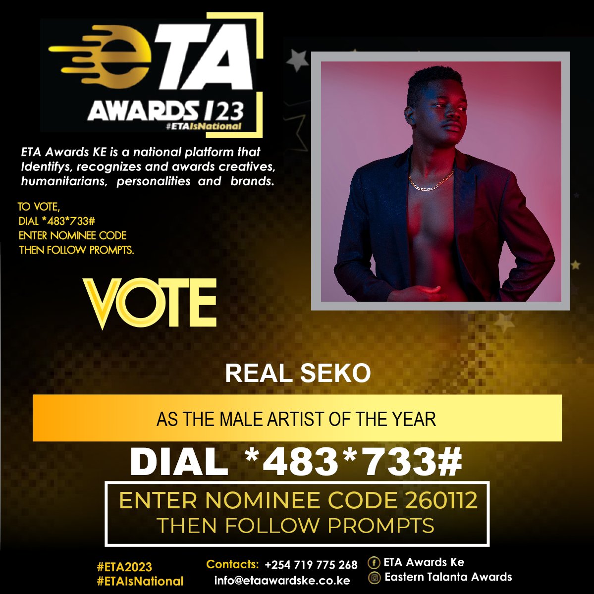 eelam_ent's tweet photo. VOTE for REAL SEKO
Code 260112
#ETAIsNational https://t.co/M0xAgvhQsh