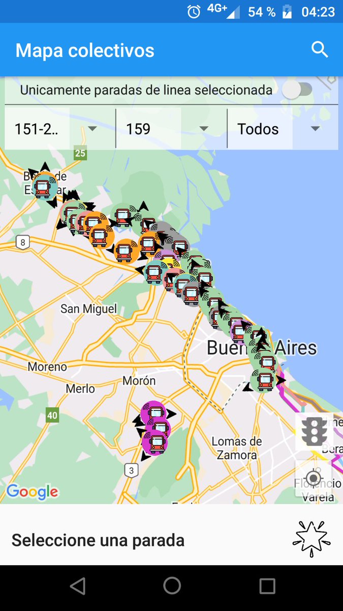 Cristia63969064's tweet photo. No sé qué pasó si hay en estos momentos algún tipo de error raro o hackeo: 4:20hs Viernes 28/7/2023 los colectivos de la Empresa @159moqsa algunas de sus Líneas #Linea219 #Linea159 #Linea300 #Linea372 #ElBlanquito aparecen por zonas extrañas, La Matanza, Norte GBA @ciudadDeBondis https://t.co/HOcmUo9zDz
