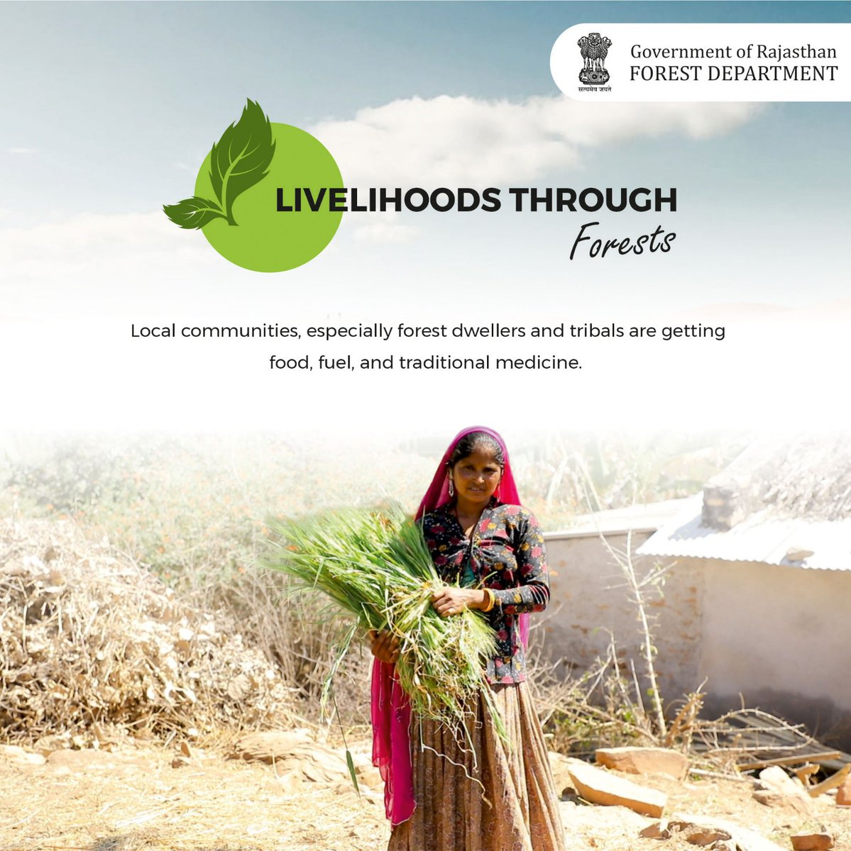 Livelihoods Through Forests
#worldnatureconservationday #MotherEarth  #conservationday #gogreen #sustainable #environment #nature #recycle #reduce #reuse #saveearth #naturelovers #PrakritiKaKhayal
 @incredibleindia  @WCSIndia  @TheWCS  @WCCBHQ  @Team_eBird