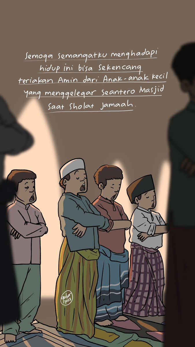 Amin paling serius….

#banggaber