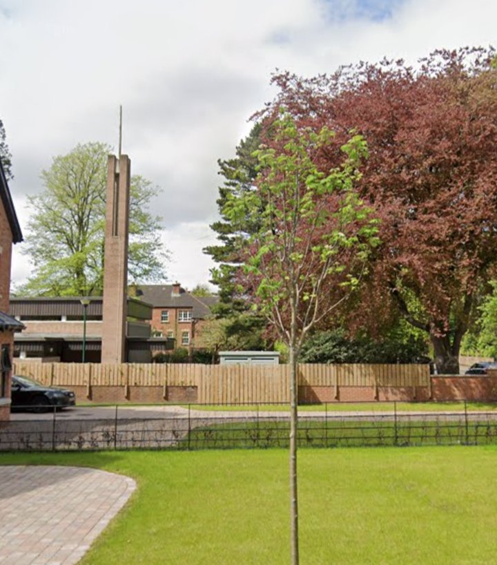 The listed church with spire on annadale ave which will be have a 19 m 5g mast towering over it if <a href="/ThreeUK/">Three UK</a>  aren't stopped from ruining our heritage. #stoptheannadalemast there are commercial areas nearby where a mast would have less impact <a href="/belfastcc/">Belfast City Council</a> <a href="/BelfastLive/">Belfast Live</a> <a href="/StephenNolan/">Stephen Nolan</a>