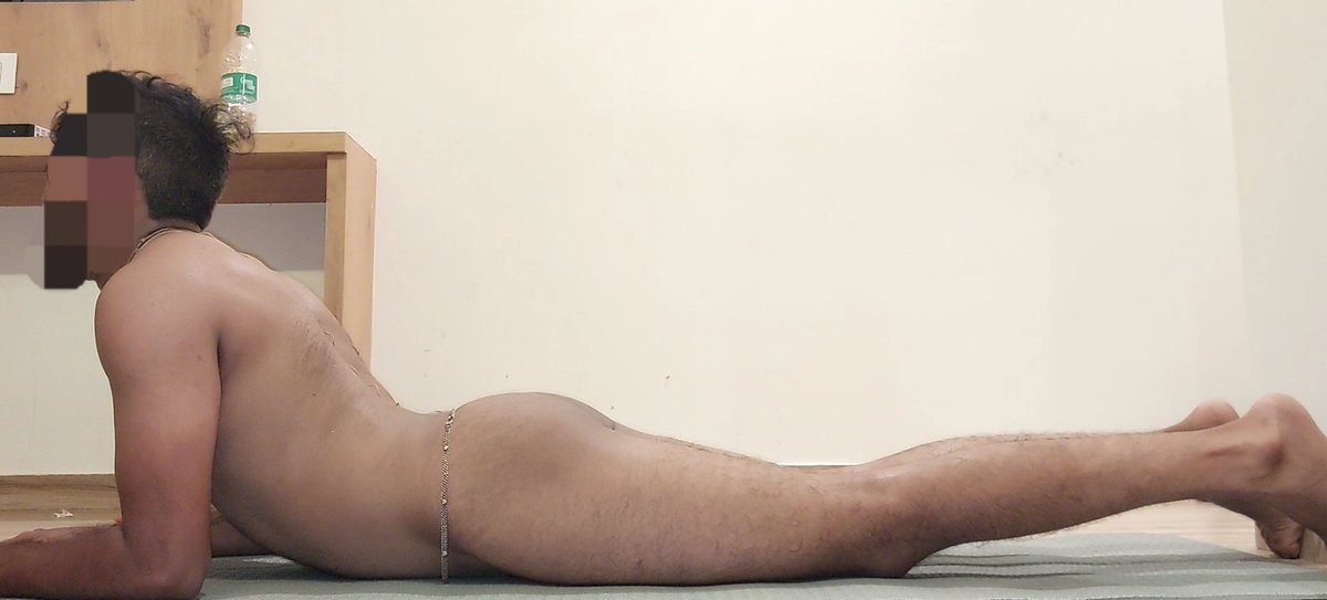 Bubble_Butt_69's tweet photo. Tried some #HotYoga with full naked body!
#NudeYoga
🍑 🍌
Can u name the asnas performed..??
#MarathiMulga
#BubbleButt
#MyButtMyPride
#BeingNudist
#BackDimple
#ShowerSex https://t.co/1NqhCpfxgH