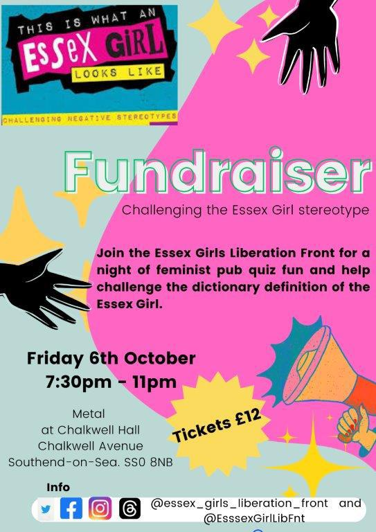 EssexGirlLibFnt's tweet photo. The Essex Girls are back with a vengeance! Please join us and get involved at this special event to kickstart our new campaign.
https://t.co/gqFZglxPIB https://t.co/Ac68JKl9Ro
