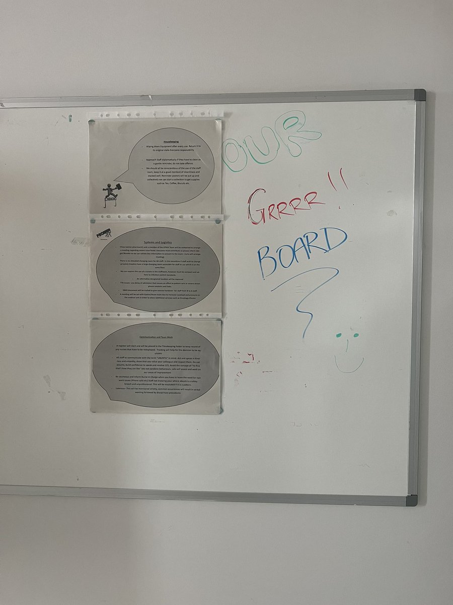 A few weeks ago I did a team building workshop with my team and I must say I’m definitely seeing positive outcomes. I created a “Grrrrr” board for everyone to write down issues they would like to get fixed. We collated the ideas &amp; collectively developed outcomes to work towards