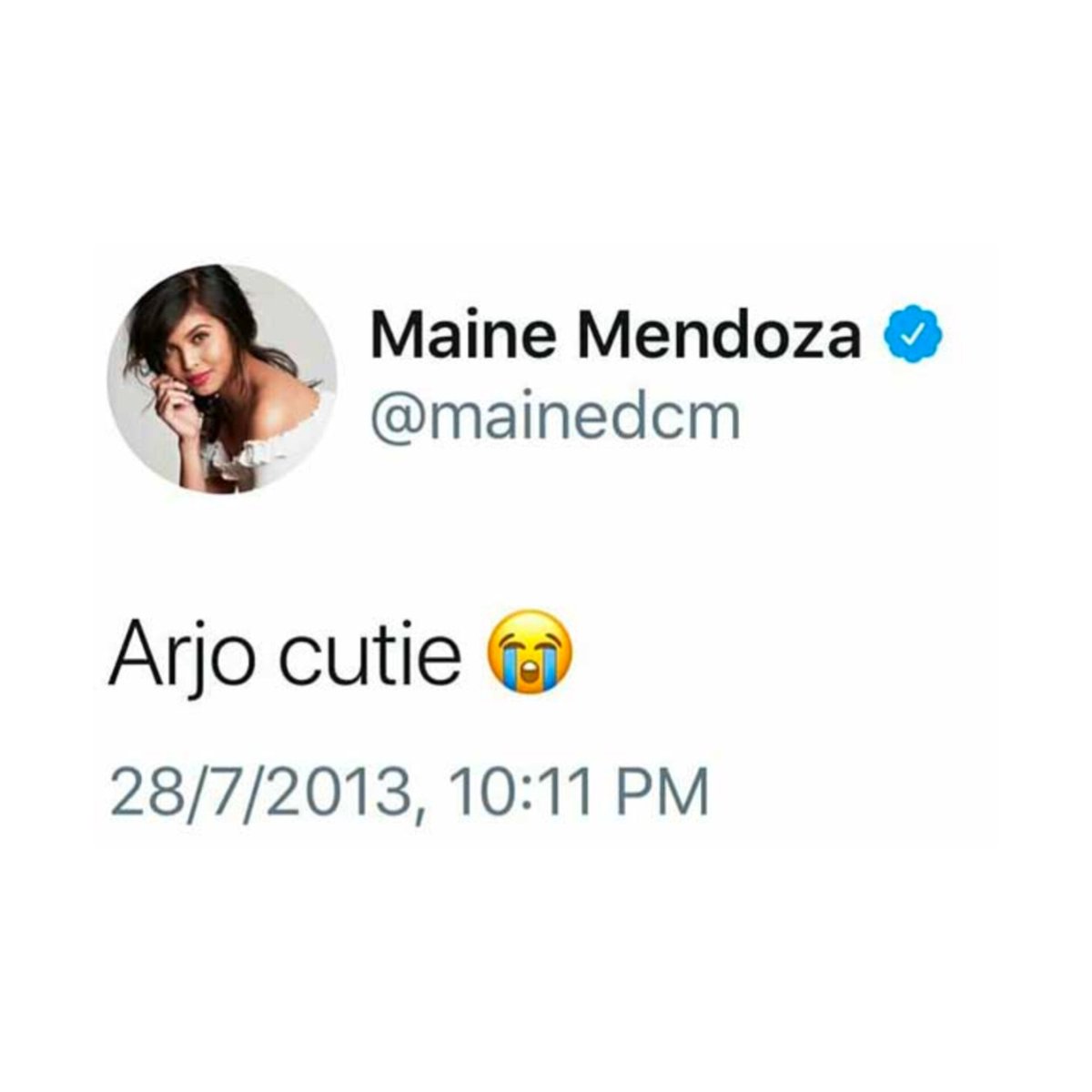 imyanceyyy's tweet photo. July 28, 2013 — Maine tweeted “arjo cutie”
July 28, 2022 — Maine and Arjo got engaged
July 28, 2023 — Maine and Arjo's wedding!

A very special day for this beautiful couple! 🖤💍

#ArjosMaineEvent https://t.co/Pojeoo0ooF