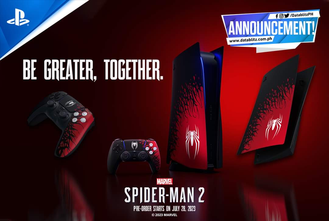 MIKlifeamazing's tweet photo. This is going to be a rant about @DataBlitzPH's handling of pre-orders for Spider-Man 2's PS5 faceplates and controllers because holy HELL I'm amazed at how AWFUL their management treated their staff and customers today with all of this, a long thread🧵 (1/19) https://t.co/8aTQnsRrZp