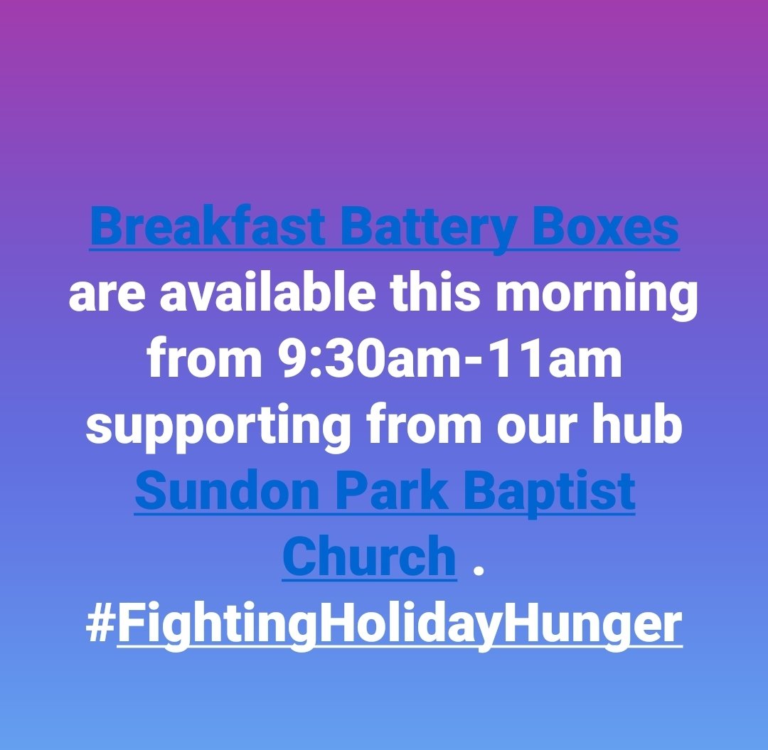 Breakfast Battery Boxes (@notofoodpoverty) on Twitter photo 