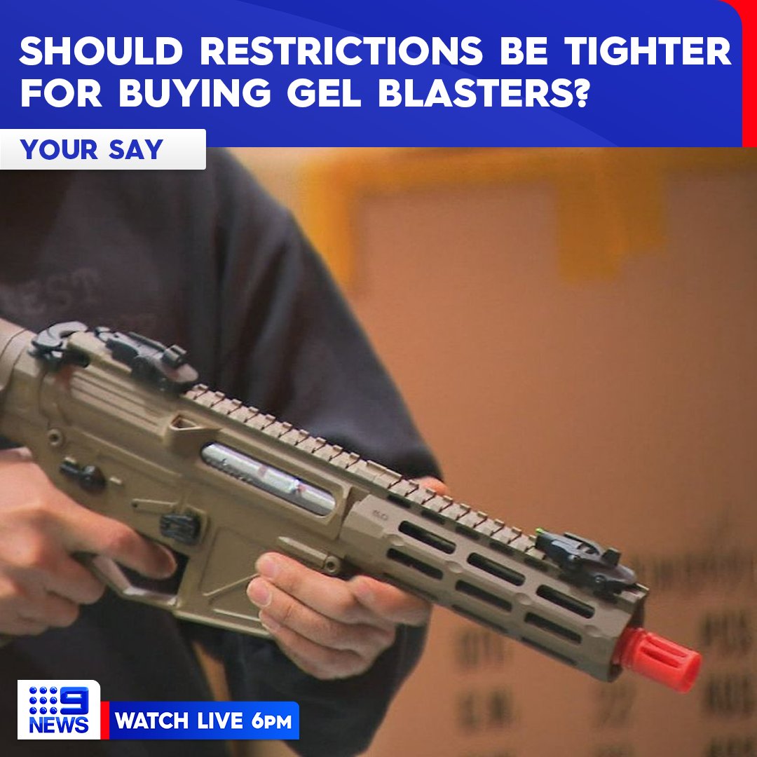 The Queensland Government is refusing to bring the state in line with the rest of the country and restrict sales of gel blasters, claiming the "balance" is right.

READ MORE: nine.social/hw3

#9News