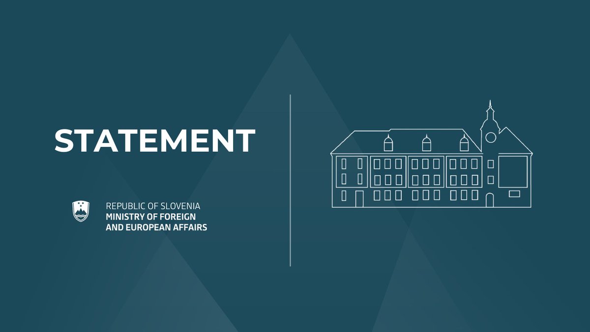 Slovenia 🇸🇮 is concerned about the humanitarian situation affecting population in #Karabakh. Humanitarian aid must be allowed free passage for the people in need. Support to the <a href="/JosepBorrellF/">Josep Borrell Fontelles</a> statement.

🔗👇
eeas.europa.eu/eeas/azerbaija…