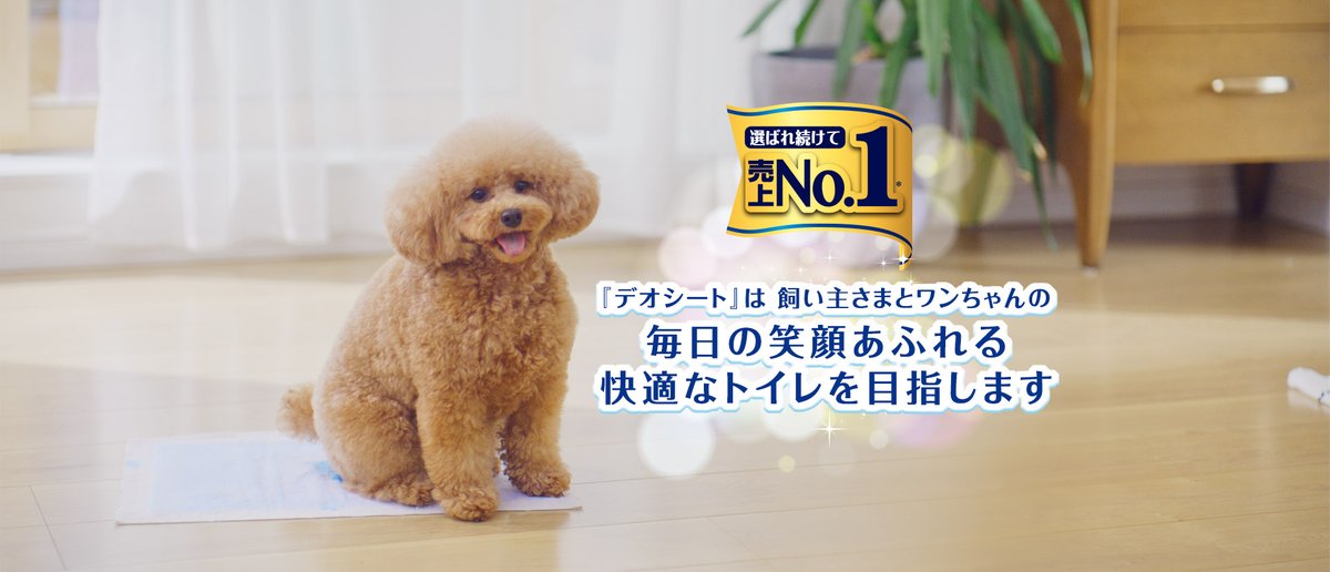 トイレ・しつけ情報・Q＆Aは
ブランドサイトで公開中です！

詳細はこちら👇
jp.unicharmpet.com/ja/deosheet/fa…
