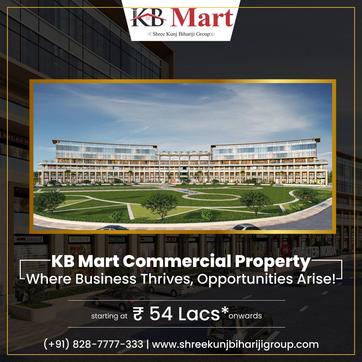 Embrace the Extraordinary at KB MART- Commercial Property!🎭

Contact Us Today and Take Your Business to New Heights.
📞828-7777-333
📍Greater Noida, Front of Expo Mart

#LuxeLiving #UnmatchedElegance #YourDreamSpace