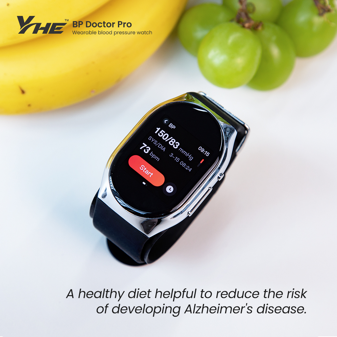 yhetechs's tweet photo. A healthy diet, regular exercise, and blood pressure management are helpful to reduce the risk of developing Alzheimer's disease.
#YHE #BPDoctor #Wearable #BloodPressure #Hearthealth #BloodPressureMonitor #YHEBlog #Smartwatch #Hypertension #Health #Blog #Alzheimer #KeepHealthy https://t.co/jOMdufRSGs