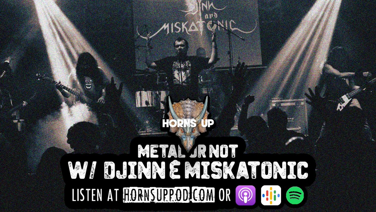 Metal or Not after a year! <a href="/asmoani/">Animesh</a> &amp; <a href="/trendcrusher/">Peter K</a> are joined by GK from <a href="/DjinnMiskatonic/">Djinn & Miskatonic</a> 

They also discuss the band's upcoming EP, Paleo and upcoming show, Stress Test 3. 

Tune in - shorturl.at/lX049