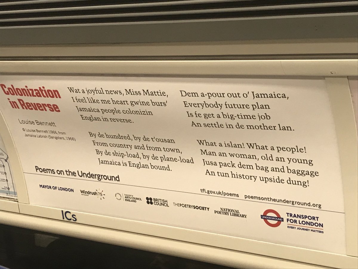 Poems on TFL - this is a great one !
#poemsontheunderground