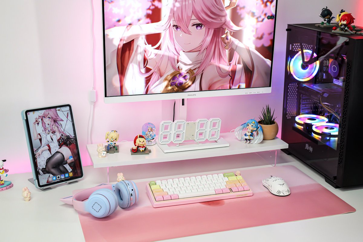 dustsilvergear's tweet photo. Enjoy every moment, because you deserve it.
Happy Friday!

⌨: Dustsilver D66 Peach Oolong
🔗Link in bio or go to https://t.co/gjOYsIhGuH

#dustsilver #dustsilverkeyboard #WFH #keyboard #mechanicalkeyboard #keebs #cozy #setup #cozysetup #productive #aesthetics #ａｅｓｔｈｅｔｉｃ https://t.co/5UqtO5FUVO