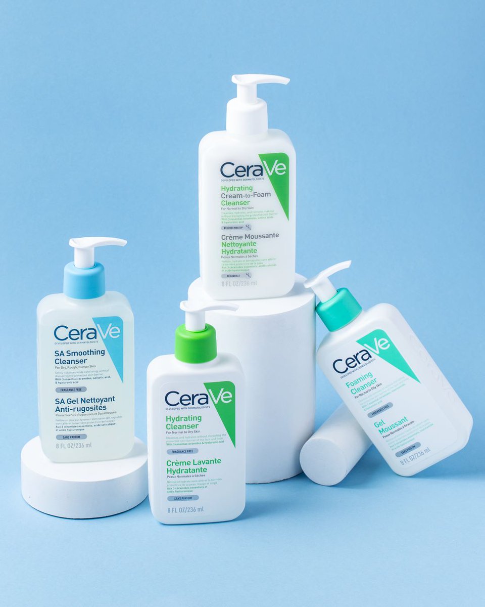 RT & follow 2 #WIN a CeraVe Cleanser Bundle!✨ Competition ends 23:59 28/07/23, T&Cs apply please see bio 📷 16+ and UK Only. Superdrug Stores PLC is the promoter. #CleanseLikeADerm