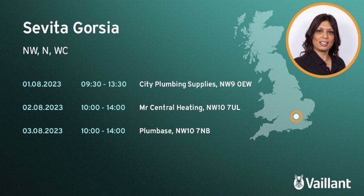 Vaillant Remastered van is on tour, in NW postcode next week. If your in the area come and see the New EcoTec Plus boiler and heat pump. <a href="/vaillantuk/">Vaillant UK</a>