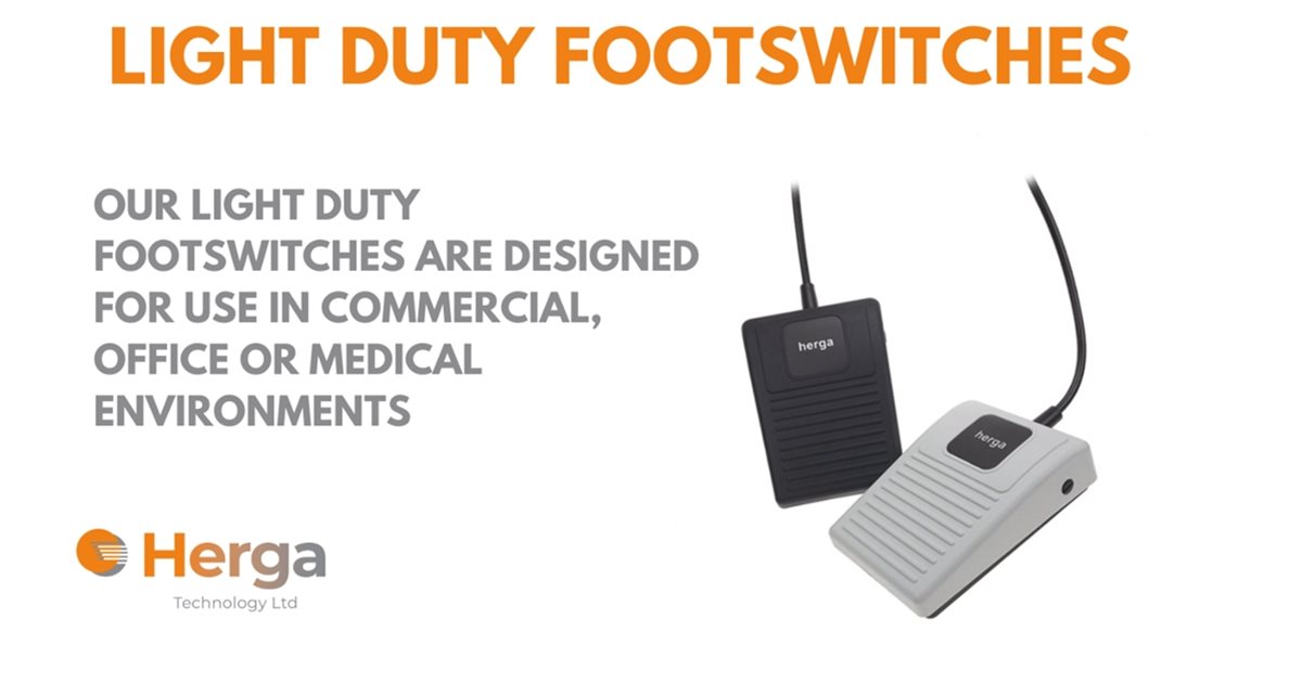 Our light-duty #footswitches are designed for use in commercial, #office or #medical environments. They are #compact and lightweight and unsuitable for heavy-duty industrial applications.
ow.ly/3eJN50PjnmX