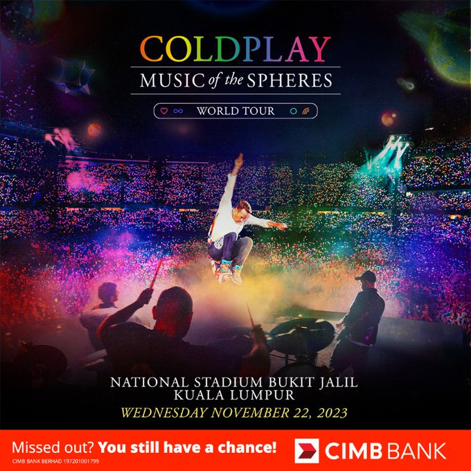 Coldplay: Music Of The Spheres World Tour - Kuala Lumpur (Tickets)