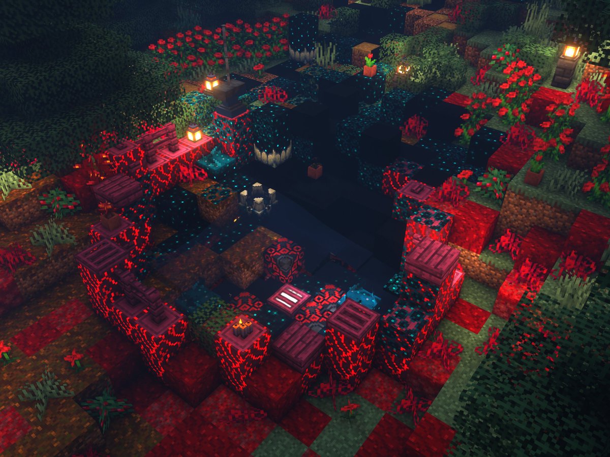 池を作りました。 #Minecraft