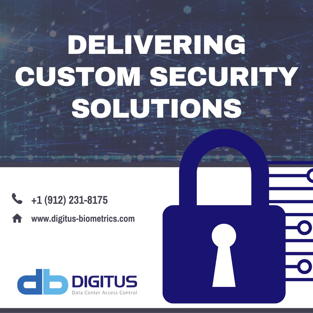 Digitusbio_'s tweet image. Your Security, Your Way: Discover the power of custom security solutions with Digitus Biometrics, offering comprehensive protection tailored to your organization. 
Find out more: bit.ly/479wGOw 
#customsecuritysolutions #bespokesecuritysolutions #customsecurityservices