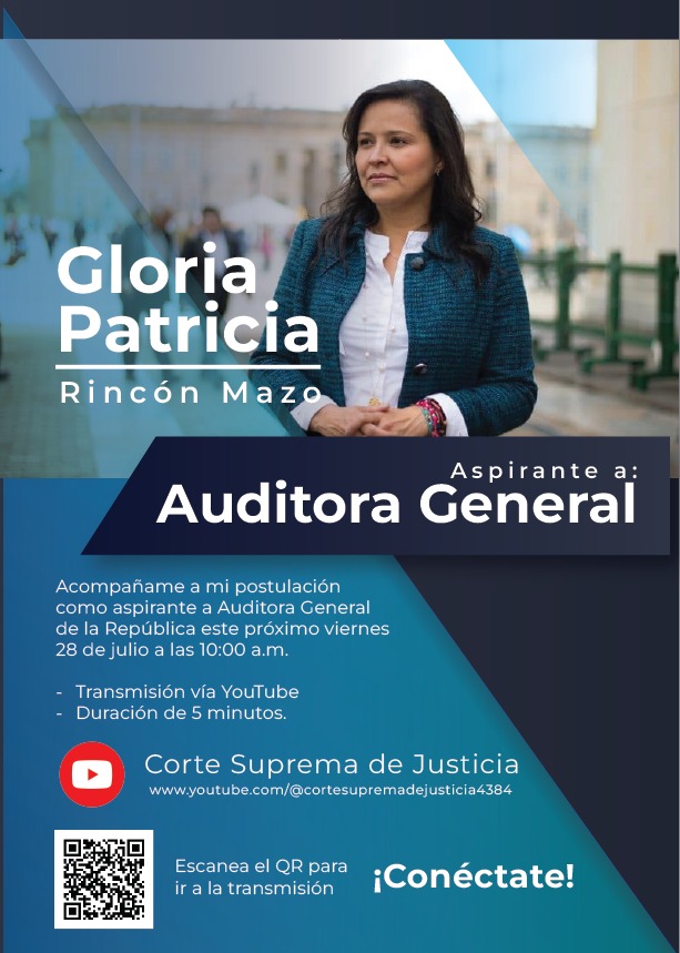 Patricia_Rincon's tweet photo. Les cuento que pedí permiso laboral por unos días para hacer esta audiencia. Así que espero me acompañen mañana.
La Auditoría es la entidad que vigila a las contralorías del País.
#Transparencia #TransformandoElControlFiscal #ControlFiscalTerritorial @AuditoriaGen @CGR_Colombia https://t.co/p4mE0ZftwL