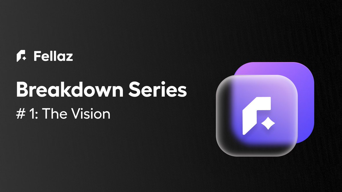 📚[#Fellaz Breakdown Series] #1: The Vision
Imagine a world where artists can explore new creative frontiers in the metaverse, where fans can have an active voice in the content they consume. This is the world Fellaz is building...

Keep reading #FBS
🔗 bit.ly/3pZORWd