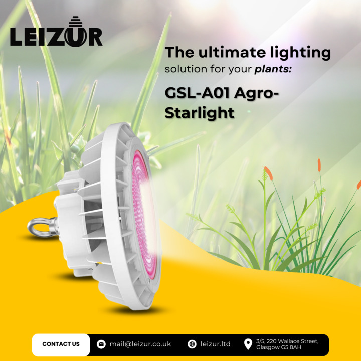 Discover the ultimate lighting solution for your plants with GSL-A01 Agro-Starlight by Leizur Ltd. Enhance growth and vitality.

Visit us at-leizur.ltd
.
.
#LeizurLtd #PlantLighting #GSLA01 #AgroStarlight #GrowWithLight 
#IndoorGardening #PlantCare #Horticulture