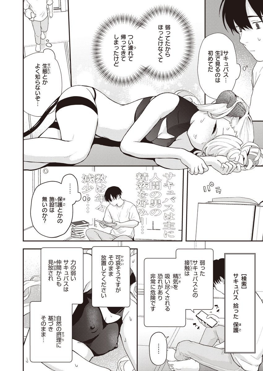 サキュバスに注ぐ一週間(2/3) 