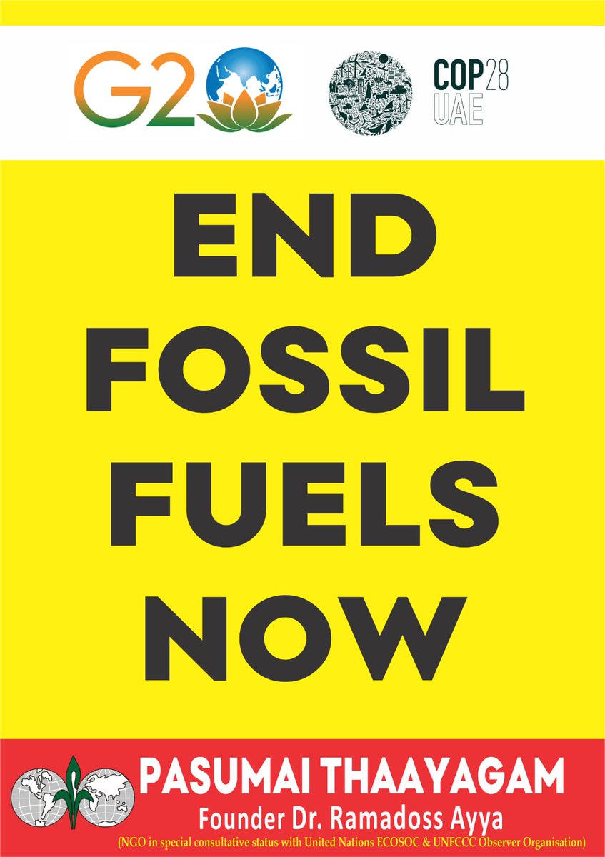 kamalpmk's tweet photo. Limiting warming to 1.5C is seen as key to avoiding the most dangerous impacts of climate change. But... the consequences of climate change increase with every fraction of a degree of warming.

- WMO

#G20India - We demand a #ClimateSolidarityPact

#GoBackNLC https://t.co/s1i5XfEyOQ
