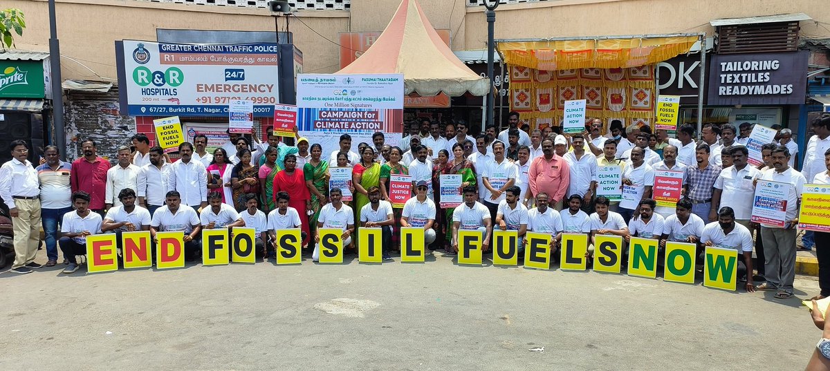 kamalpmk's tweet photo. "The climate crisis is about human security, economic security, environmental security, national security, and the very life of the planet ... It's more urgent than ever”

— Joe Biden, US President 

#G20India - We demand a #ClimateSolidarityPact

#GoBackNLC https://t.co/neX6gruuJy