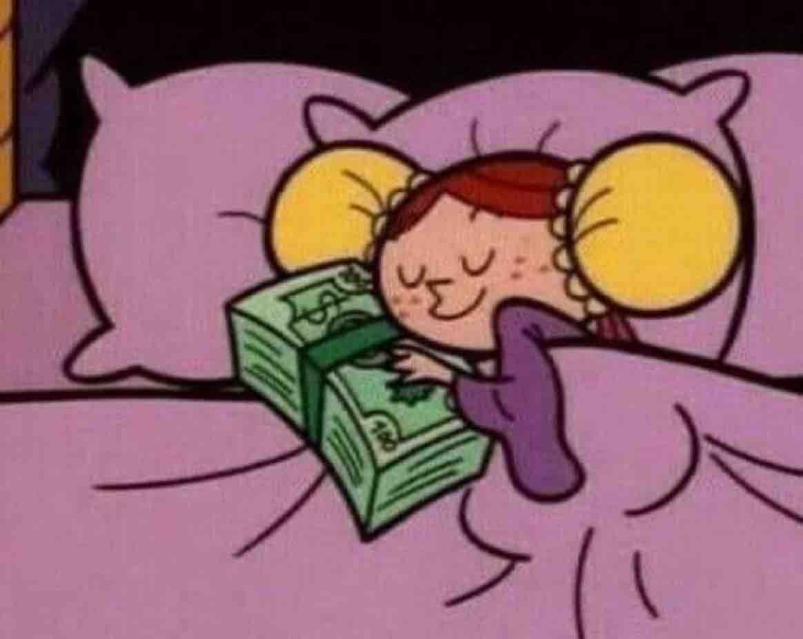 ¿Qué necesitas para dormir tranquilo?

Yo: