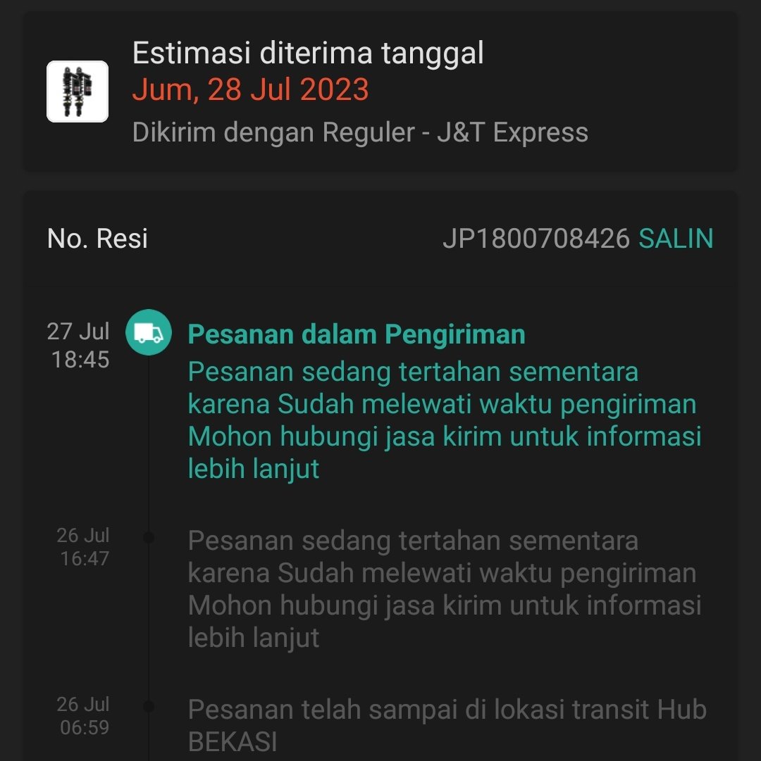 thisiswhye's tweet photo. @jntexpressid mo sampe kapan paket gw diginiin woy ?!! https://t.co/7ICX249UcR