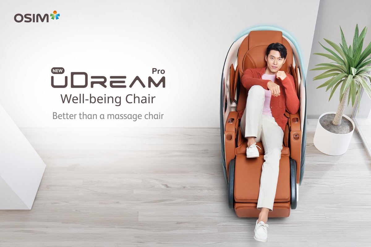 o_hyunbin_o's tweet photo. Discover paradise with our OSIM uDream Pro Well-being Chair and the Worlds Within — an idyllic oasis you can enter with just one touch.
#HyunBin 
#OSIMSG #uDreamPro #WellBeingChair #OneTouchToParadise #HyunbinXOSIM 

https://t.co/iR1aLNs4Ih https://t.co/EptVv47wVd